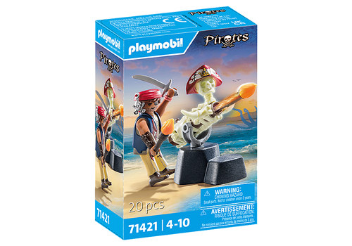 Playmobil Pirata con cannone Pirata con cannone Playmobil 71421 PIRATES