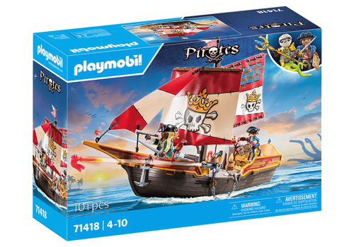 Playmobil Nave pirata Nave pirata Playmobil 70418 PIRATES
