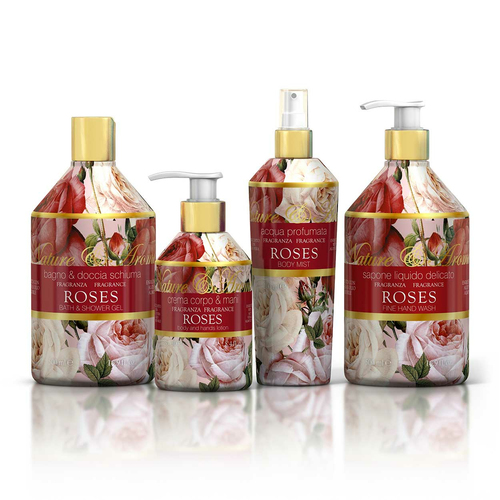 Rudy Nature & arome roses acqua corpo profumata - 200 ml Trattamento corpo Rudy 3567 Nature & arome roses acqua corpo profumata