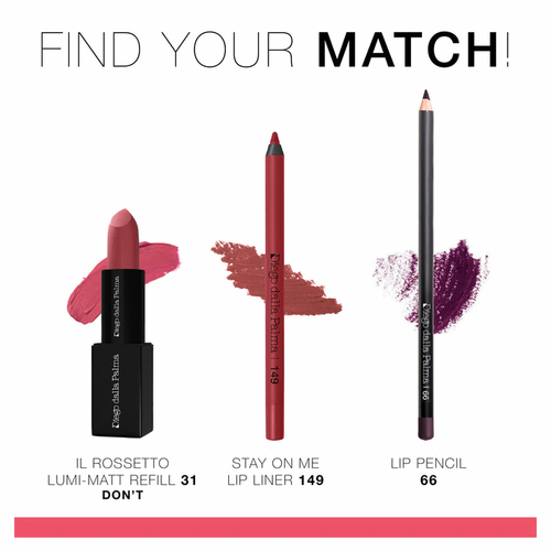 Diego Dalla Palma Refill system  lumi-matt  31 Don't Rossetto Diego Dalla Palma DFR101031 Refill system  lumi-matt  31 Don'