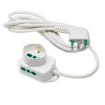 FANTON - Multipresa tavolo Fanton 42107 TRIAX Bianco Bianco