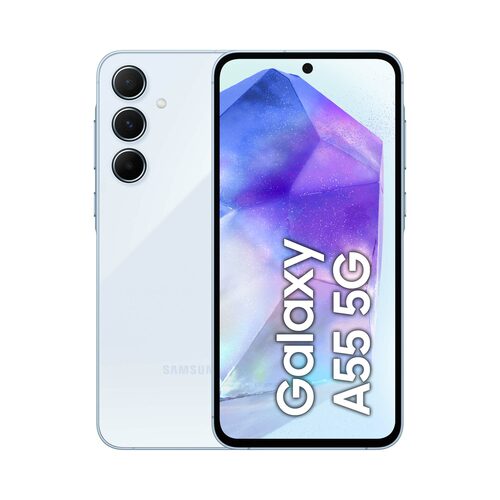 Samsung  Smartphone Samsung SM A556BLBCEUE GALAXY A55 Awesome Iceblue