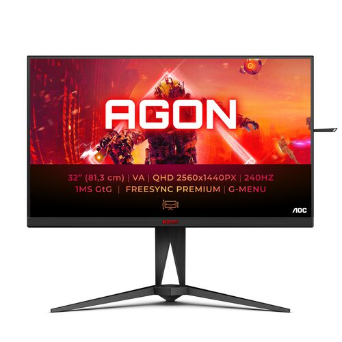 Aoc QHD Monitor Aoc AG325QZN EU AGON QHD Nero Nero