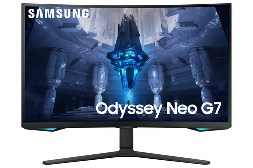 Samsung G75NB UHD Curvo Pivot Monitor Samsung LS32BG750NPXEN ODYSSEY NEO G7 G75NB UHD Curvo Pivot Bl