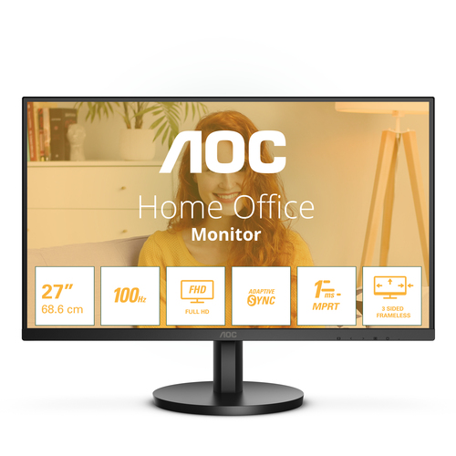 Aoc  Monitor Aoc 27B3HMA2 Nero Nero