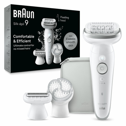 Braun 3in1 Epilatore Braun SES9 061 SILK EPIL 9 3in1 White e Silver White e Silve