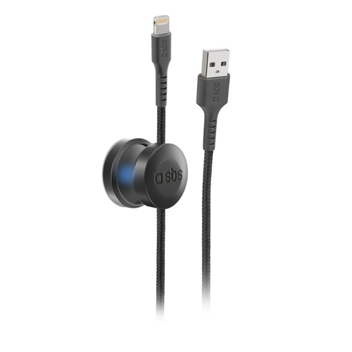Cavo Lightning Sbs TEMAGLIGDG MAG Certificato Apple Mfi Black