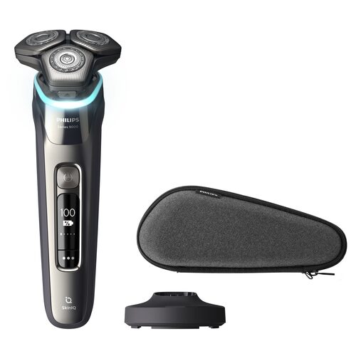 Philips SkinIQ Rasoio barba Philips S9974 35 SERIE 9000 SkinIQ Cromato