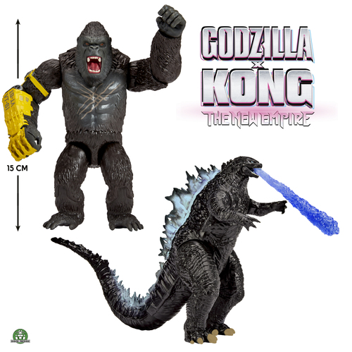 Personaggio Giochi Preziosi MN303100 GODZILLA X KONG Personaggio base 