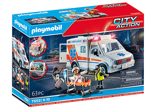 Costruzioni Playmobil 71232 CITY LIFE Ambulanza