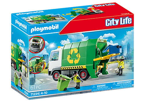 Costruzioni Playmobil 71234 CITY LIFE Camion Raccolta Differenziata