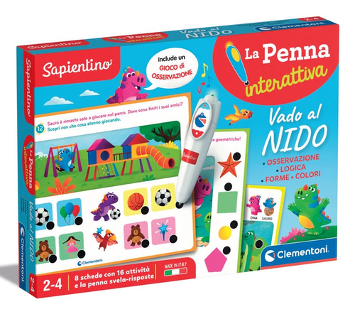 Gioco educativo Clementoni 16457 SAPIENTINO Vado al Nido