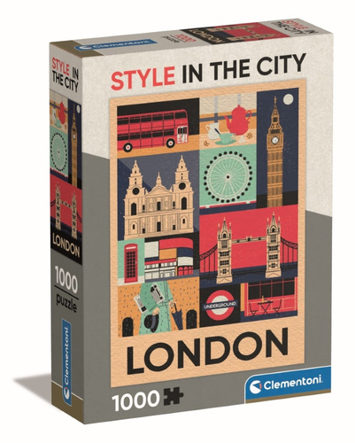 Puzzle Clementoni 39844 STYLE IN THE CITY London
