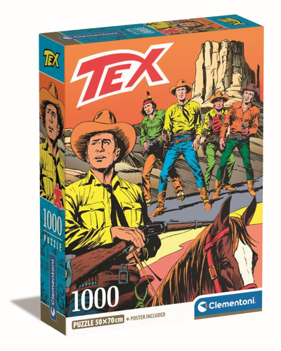 Puzzle Clementoni 39840 TEX con poster incluso