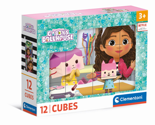 Puzzle Clementoni 41193 GABBY'S DOLLHOUSE Cubi