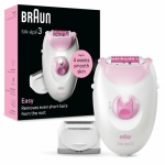 BRAUN - Epilatore Braun SE3 031 SILK EPIL 3 White e Pink White e Pink