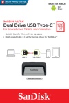 SANDISK - Chiavetta USB Sandisk SDDDC2 128G G46 ULTRA DUAL DRIVE Silver e Black