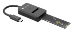 Techly - Connettore computer Techly IADAP USB32 SATASSD USB C Black Black