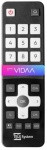 TELESYSTEM - Telecomando tv Telesystem 58035024 VIDAA Easy Black