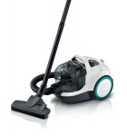 BOSCH - Aspirapolvere Bosch SERIE 4 BGC21HYG1 ProHygienic Bianco e Nero Bianco