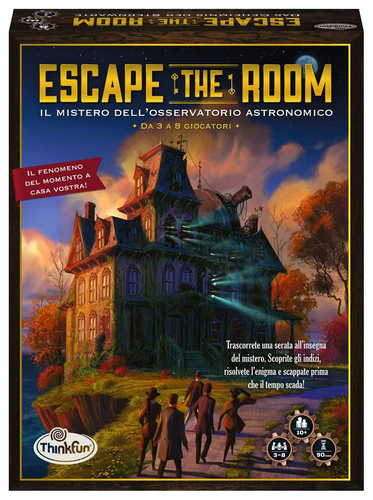 Gioco Ravensburger 76368 ESCAPE THE ROOM Il Mistero dell'Osservatorio 