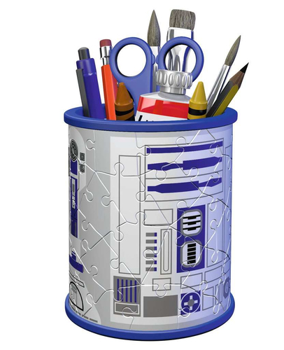 Ravensburger Portapenne R2D2 Star Wars Puzzle Ravensburger 11554 3D Portapenne R2D2 Star Wars