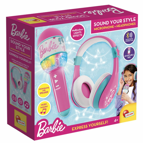 Lisciani Sound your Style con cuffie Microfono giocattolo Lisciani 104468 BARBIE Sound your Style con cuffi
