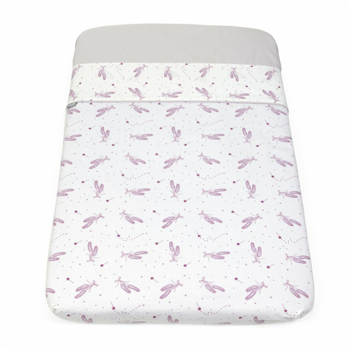 Lenzuola culla Chicco 09 10907 11 99 NEXT2ME Set 2 Pezzi Pink ballet