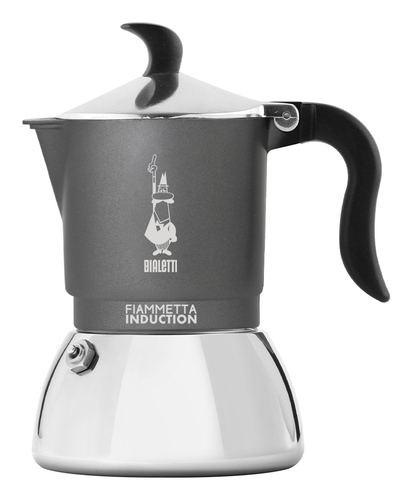 Bialetti Caff. Fiammetta Ind.Grigia Tz. 2 Caffettiera Bialetti 0007148 Caff. Fiammetta Ind.Grigia Tz. 2