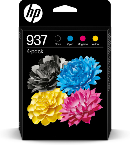 Set cartucce stampante Hp 6C400NE 937 4 Pack