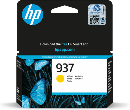 Hp 937 Cartuccia stampante Hp 4S6W4NE 937