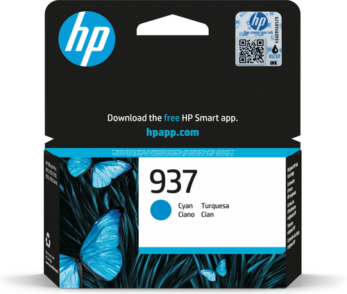 Hp 937 Cartuccia stampante Hp 4S6W2NE 937