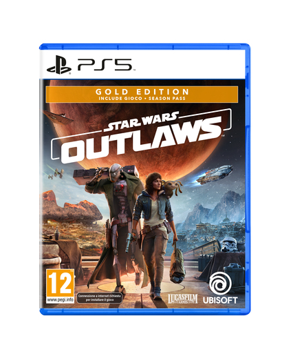 Videogioco Ubisoft E06262 PLAYSTATION 5 Star Wars Outlaws Gold Edition