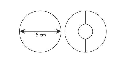 Tescoma Cf.2Pz.Forme Tonde Gr.Delicia Stampo biscotti Tescoma 631174 Cf.2Pz.Forme Tonde Gr.Delicia