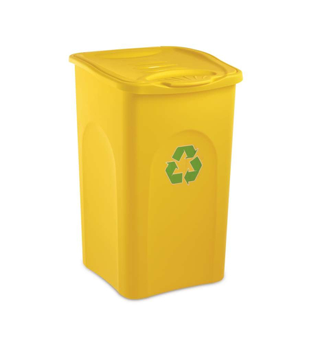 Pattumiera differenziata Stefanplast 70600 BEGREEN Giallo
