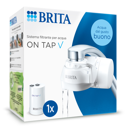 Brita V Filtro rubinetto Brita 1052066 ON TAP V White White