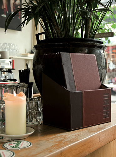 VERMES Box 20 P/Menu A4 Bordeaux Trendy Porta menù VERMES 8717624245176 Box 20 P/Menu A4 Bordeaux Trendy