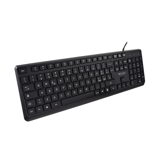 V7 Pro Wired Tastiera computer V7 KU350IT Pro Wired Black