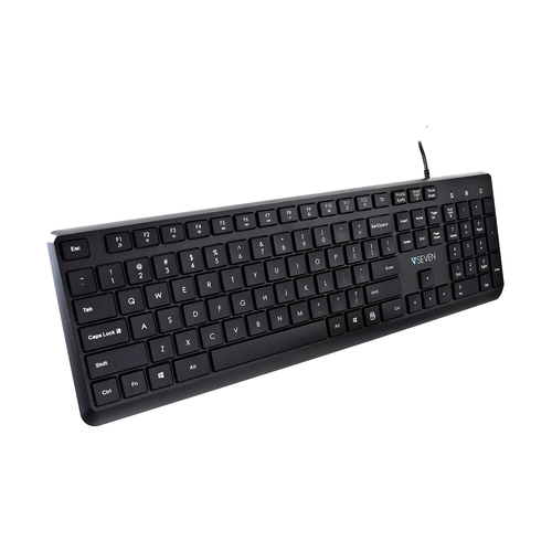 V7 Pro Wired Tastiera computer V7 KU350US Pro Wired Black