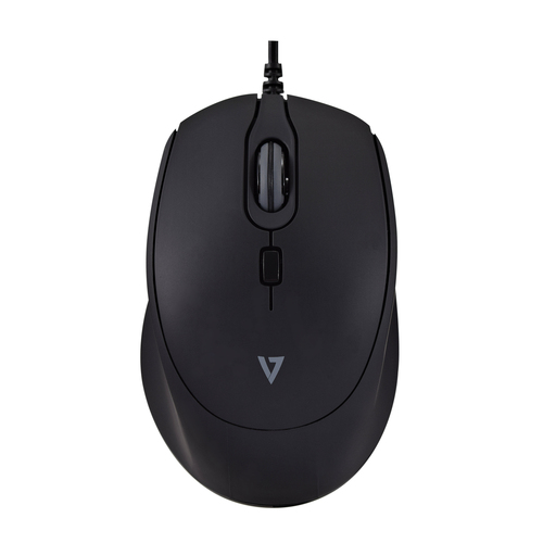 V7 Pro silent Wired Mouse V7 MU350 Pro silent Wired Black Black
