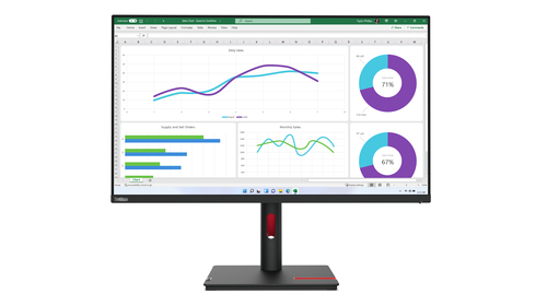 Lenovo T32h-30 32in 2560x1440 16:9 Monitor Lenovo 63D3GAT1EU T32h-30 32in 2560x1440 16:9