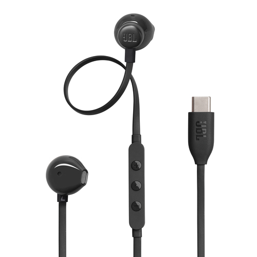 Auricolari microfono filo Jbl JBLT305BLK TUNE 305C Black