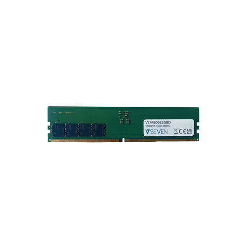 V7 32gb ddr5 pc5-44800 288pin RAM V7 V74480032GBD 32gb ddr5 pc5-44800 288pin