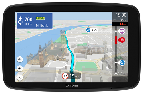 Tomtom Max Navigatore GPS Tomtom 1YD7 002 30 GO CAMPER Max Black