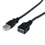 Startech.Com - Cavo USB Startech.Com USBEXTAA10BK 2.0 prolunga Black Black