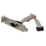 Startech.Com - Cavetto interno Startech.Com PLATE9MLP Serial motherboard header LP