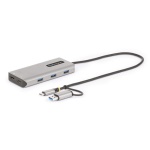 Startech.Com - HUB Startech.Com 167B USBC MULTIPORT Docking station USB C Silver Silv