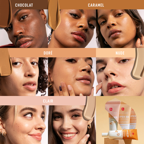 Erborian Super bb crème covering care cream - Caramel Crema colorata viso Erborian Super bb crème covering care cream - Cara