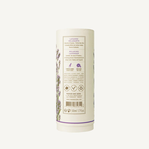 Panier des Sens Relaxing lavender eau de toilette - 50 ml Fragranza unisex Panier des Sens Relaxing lavender eau de toilette - 5