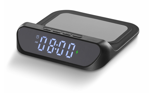 Cellular Line  Caricabatterie Cellular Line WIRELESSCLOCK2K Nero Nero